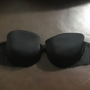 Black Strapless Victoria Secret Bra